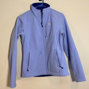 The North Face Bionic TNF‎ Apex Jacket Women's Small Full Zip Periwinkle Blue